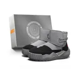 Серый с флисовой подкладкой