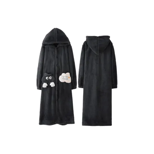 ЮЙЧЖАОЛИНЬ Sleep Халат Осенний и Зимний Унисекс