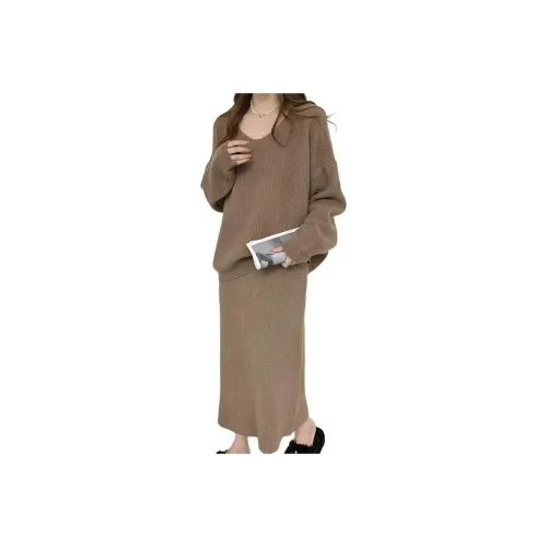 TENNE GIRL Длинное платье с длинными рукавами женское