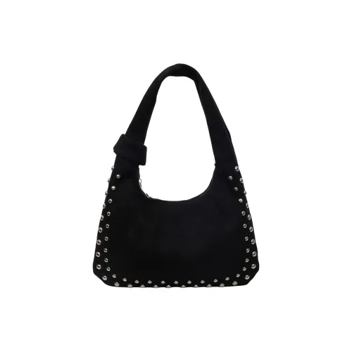 TOUTSEUL YOLO Фланелевая сумка через плечо Стандартная Женская Черная Красная Кофейная