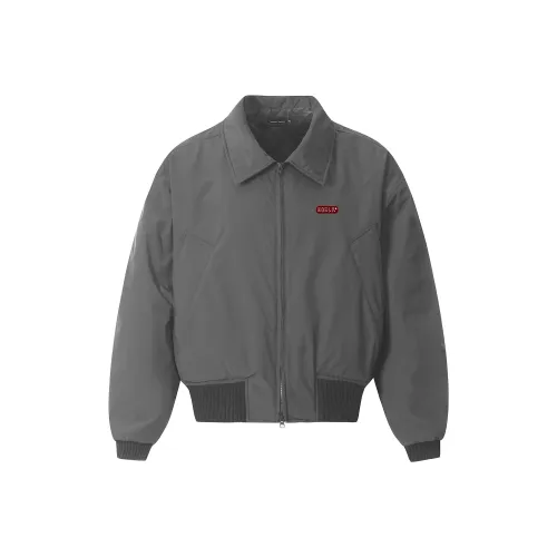 HOKLV Серый С подарками Съемная застежка-булавка Унисекс Куртки