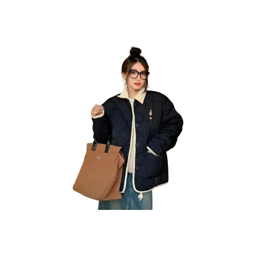 COHX Черный Женские пуховики