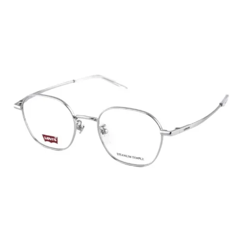 Levi's Сплав Овал Очки с диоптриями Унисекс Серебряный