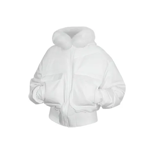 CHARM GLOW Белый Унисекс Пуховики