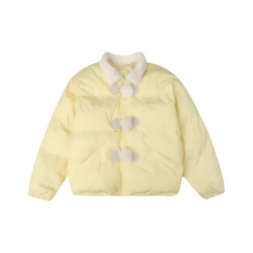 BVODE Желтый Женские пуховики
