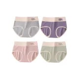 Светло-серый + фиолетовый + розовый + зеленый