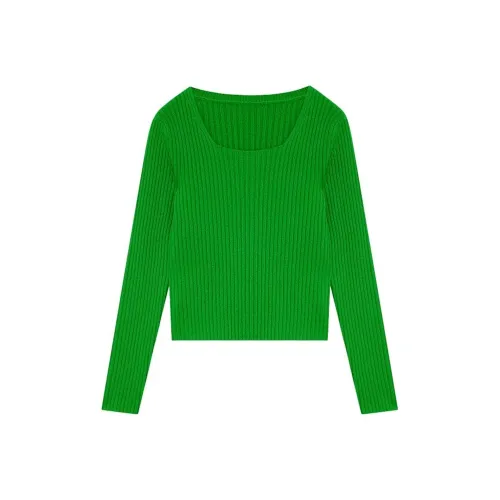 ERDOS Женская трикотажная одежда изумрудно-зеленого цвета