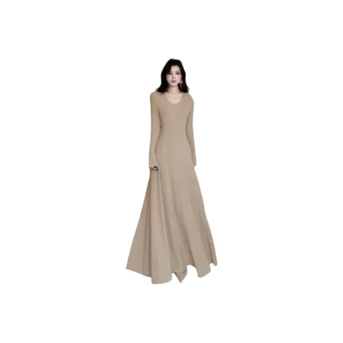 TENNE GIRL Длинное платье с длинными рукавами женское