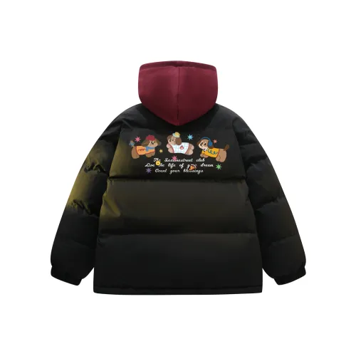 SESAME STREET Стеганый хлопковый пуховик унисекс