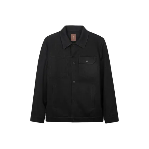 CAIZI Мужские черные куртки