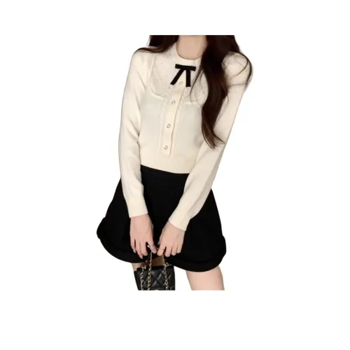 TENNE GIRL Молоко Белый Женский Трикотаж