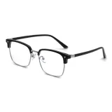 Черно-серебряная оправа