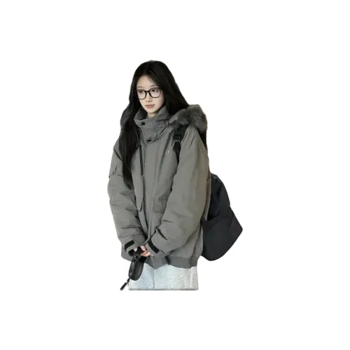 FLIM Серый Женский пуховик