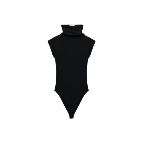 ZARA Черное женское боди