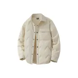 [90% White Duck Down] Светлый Бежевый (MO45 Mark Label на левом нижнем кармане B Label)