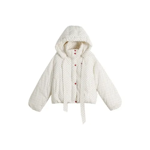 YGPRW Белый Женский пуховик