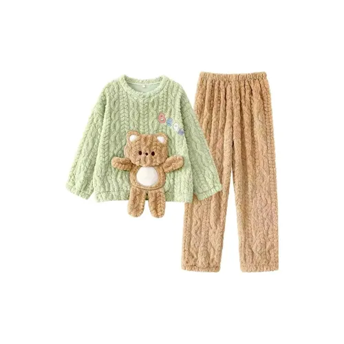 GOYN Зеленый Женский Пижамный Комплект