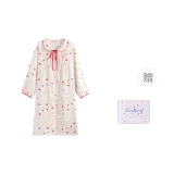 Многоцветный круг, длинный рукав, ночная сорочка, звездная коробка