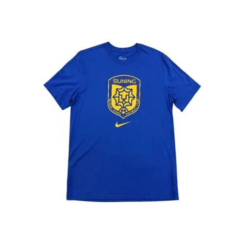 Nike Синий Унисекс Футбольные Джерси