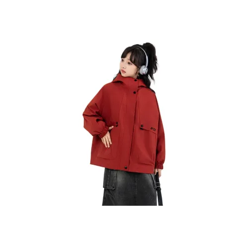 Because No Красный 3 в 1 Kids Туристическая одежда