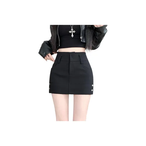 SNZX Повседневные короткие юбки женские