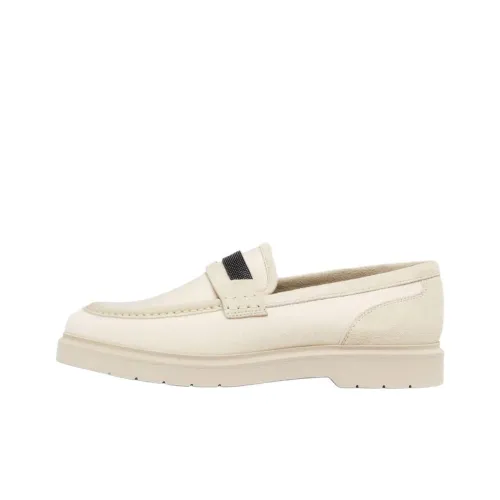 BRUNELLO CUCINELLI Monili Лоферы Женские Белые