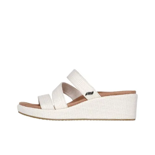 Martha Stewart x Skechers ARCH FIT BEVERLEE Шлепанцы Женские Бежевые