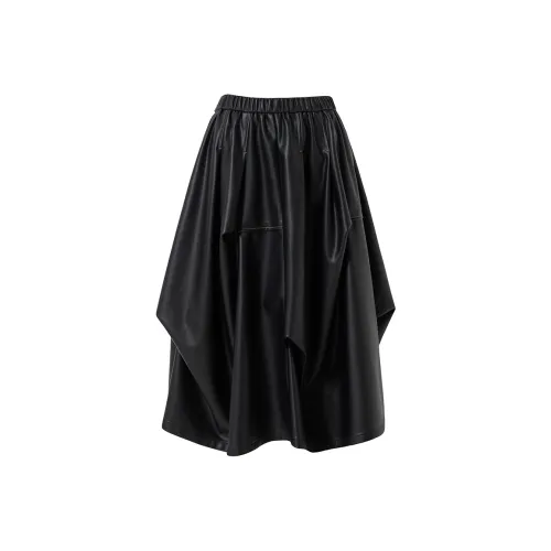 SOON FLOWER Повседневная длинная юбка для женщин