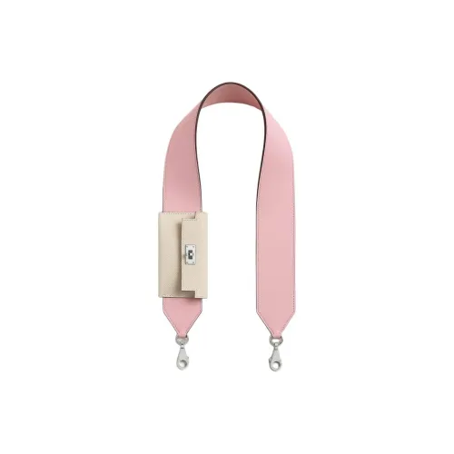 HERMES Kelly Pocket Swift Телячья кожа Сумка Ремень Женские Розово-вишневый Милкшейк белый