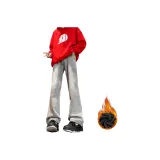 Париж Gray (Утолщенный и с флисовой подкладкой)