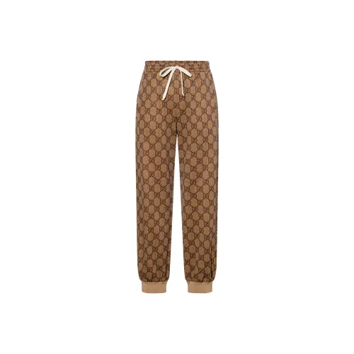 GUCCI Повседневные брюки Женские Верблюжий