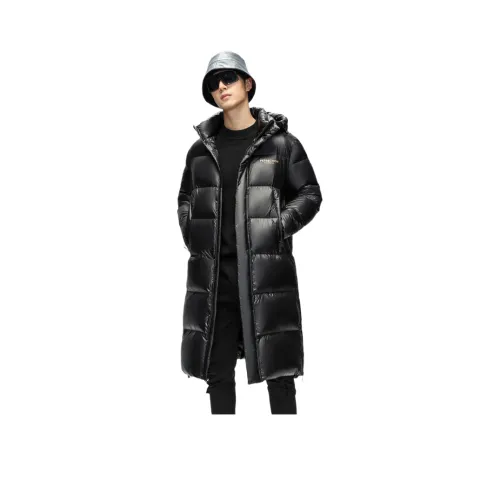 SNOW FLYING Пуховик Мужской Яркий Черный