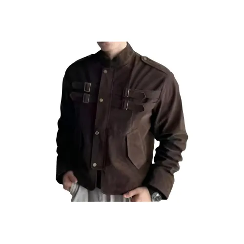 A02 Коричневый Унисекс Куртки