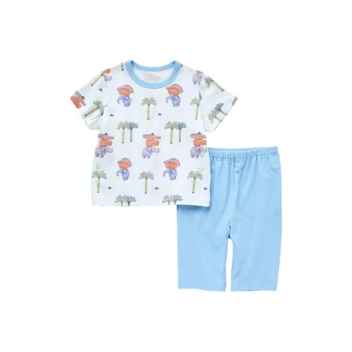 UNIQLO Домашняя одежда Аква-синий Infant и Toddler