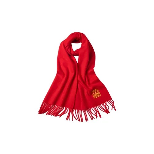 H YXIANG Шарфы из трикотажа из шерсти Унисекс