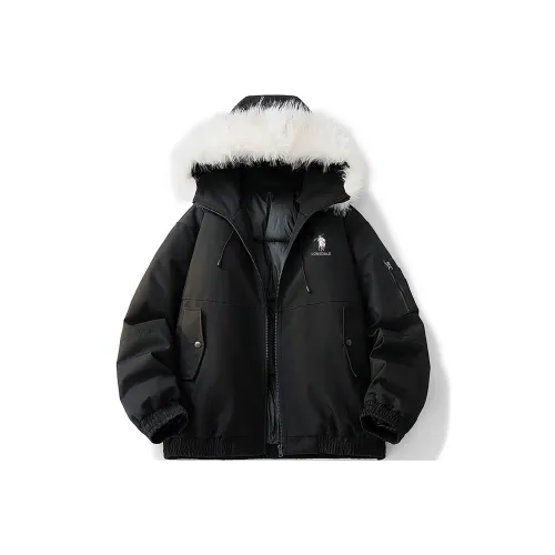 LONSDALE Хлопковый пуховик пальто унисекс