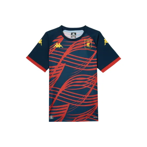 KAPPA A0F Темно-красный Унисекс Футбольная Джерси