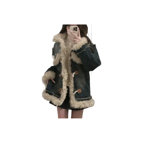 NICEAMOLA Хлопковый пуховик женский