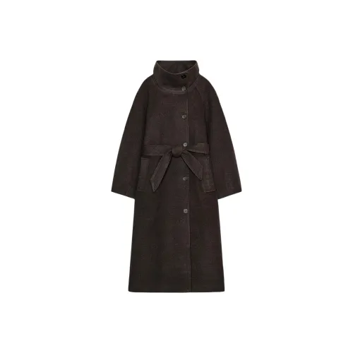 ZARA Collaboration Коричневое Женское Пальто