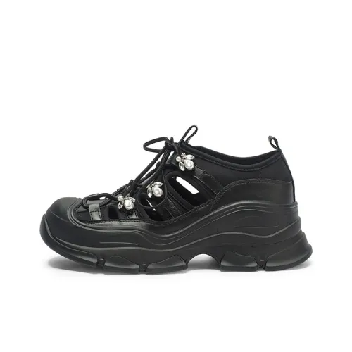 Coup de Foudre Дышащие Низкие Кроссовки с Толстой Подошвой Женские