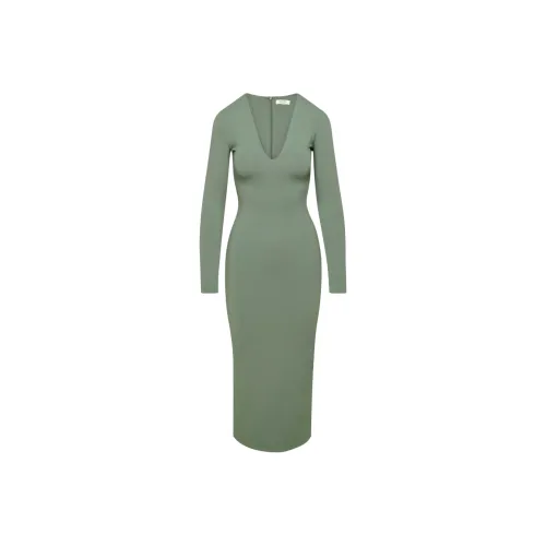 ARITZIA FW25 Оригинальный Тень Palma Платье Длинное с длинными рукавами Женское