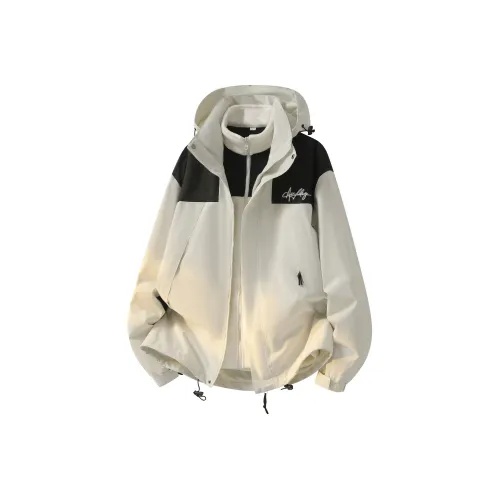 AULDEY Водонепроницаемый Ветрозащитный Дышащий Устойчивый к истиранию Термический Водоотталкивающий Ветровка Унисекс