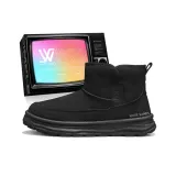 Черный с флисовой подкладкой