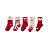 25-XNY02-5 пар [10A Антибактериальный Синьцзянский хлопок, Активное печать и окрашивание]