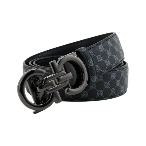 FEECANOO Ремни из натуральной коровьей кожи мужские 3,5 см