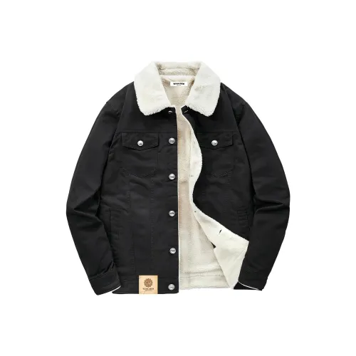 WUHA CREW Черный Унисекс Пуховики