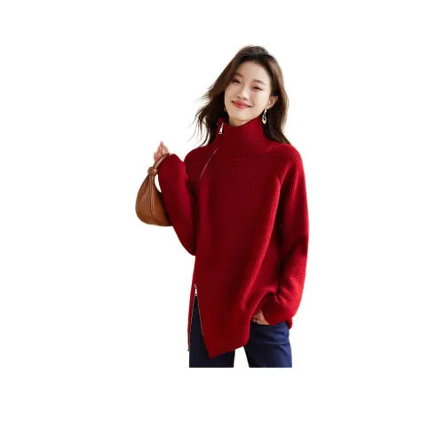 H YXIANG Красный Женский Трикотаж