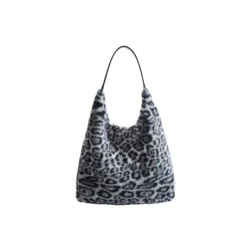 DCLOUD Плюшевая сумка через плечо женская черная кофейная коричневая