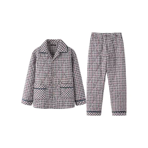 DUOQIAOMEI Q7012 Мужская одежда Наборы Мужские Пижамные комплекты