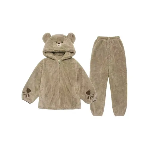 Yunpo Медведь Сон Lilac Женские Пижамные Комплекты